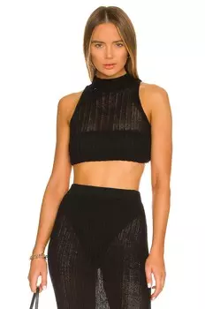 Топ Camila Coelho Cleo, черный