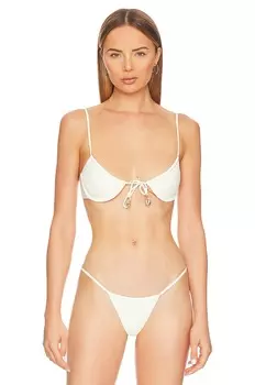 Топ Camila Coelho Franny, слоновая кость