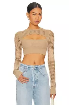 Топ Camila Coelho Heyda, бежевый