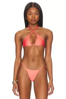 Топ Camila Coelho Indira, цвет Coral Blush