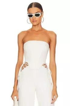 Топ Camila Coelho Karina, слоновая кость