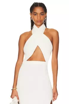 Топ Camila Coelho Lyon, белый