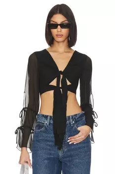 Топ Camila Coelho Marseille, черный