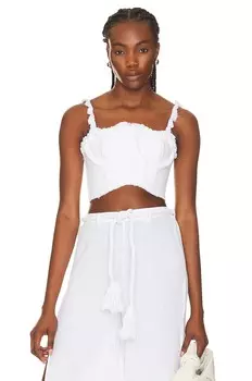 Топ Camila Coelho Ulli, белый