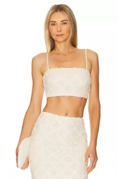 Топ Camila Coelho Veranda, слоновая кость
