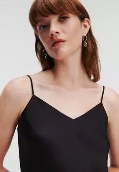 Топ CAMISOLE KARL LAGERFELD, черный