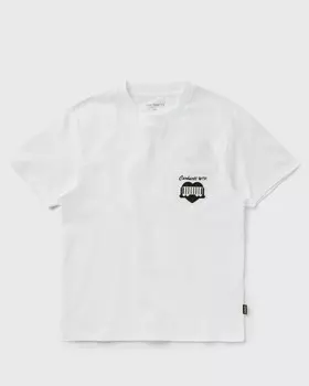 Топ Carhartt Wip Wmns S/S Heart Train Pocket Tee, белый