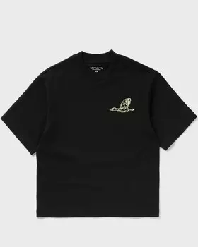 Топ Carhartt Wip Wmns S/S Kainosho Tee, цвет black / arctic lime
