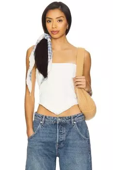 Топ Carla Heartloom, eggshell