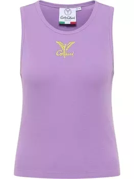 Топ Carlo Colucci Ripptank Demo, фиолетовый