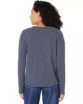 Топ Carve Designs Alexis Top, цвет Navy Stripe