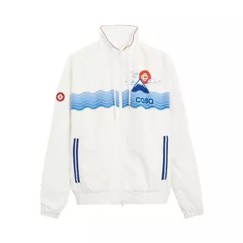 Топ Casablanca Shell Suit Track Top 'White', белый
