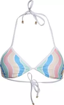 Топ Casablanca Triangle Bikini Top 'Multicolor Memphis Wave', разноцветный