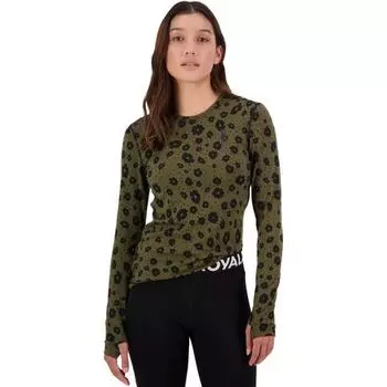 Топ Cascade Merino Flex 200 с длинными рукавами — женский Mons Royale, цвет Aoraki Lily