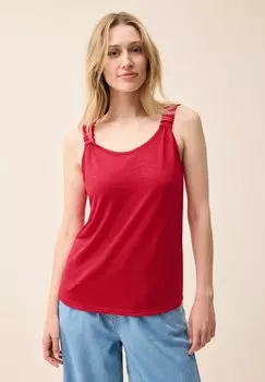 Топ Cecil, металлик красный