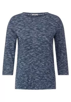 Топ Cecil, пятнистый синий