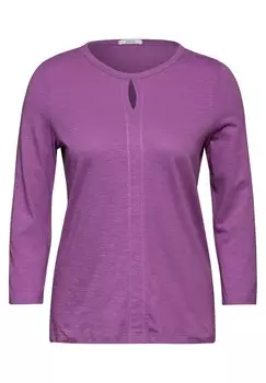 Топ CECIL Shirt, цвет mottled purple