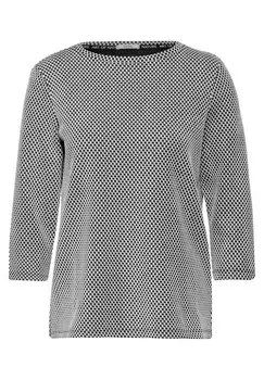 Топ CECIL Shirt, ночной синий