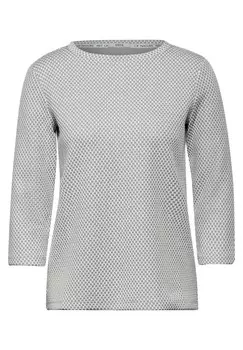 Топ CECIL Shirt, пятнистый серый