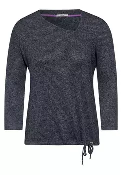 Топ CECIL Shirt, темно-серый