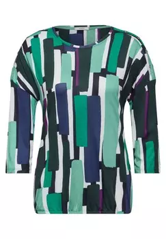 Топ CECIL Shirt, зеленый
