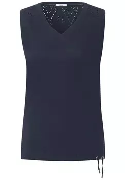 Топ CECIL, темно-синий