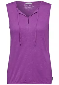 Топ CECIL Top, цвет mottled purple