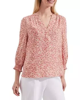 Топ Cecilia с разрезом на шее HOBBS LONDON, цвет Multi