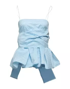 Топ Cecilie Bahnsen, небесно-голубой