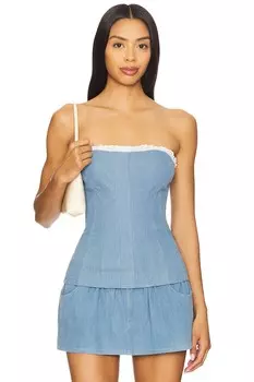 Топ Charlette Lovers And Friends, light indigo