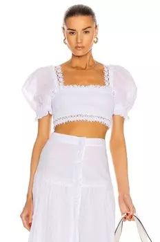 Топ Charo Ruiz Ibiza Judy, белый