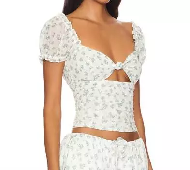 Топ Chateau в синем цвете for Love & Lemons