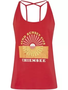 Топ CHIEMSEE, темно-красный