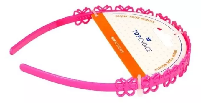 Top Choice, Ободок для волос «Бабочки», 1 шт
