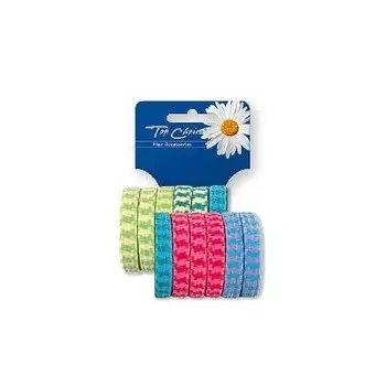 Top Choice, резинки для волос, 12 шт