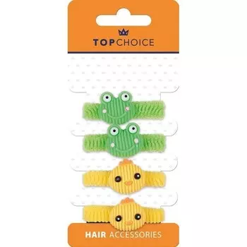 Top Choice, Резинки для волос (25761), 4 шт
