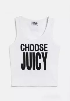 Топ CHOOSE Juicy Couture, белый