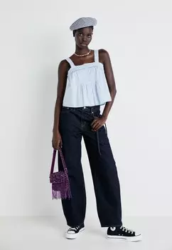 Топ CICI TANK Levi's, светло-голубой деним