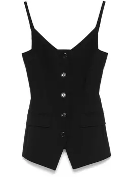 Топ Cinda Nanushka, черный