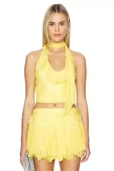 Топ Clara Majorelle, yellow