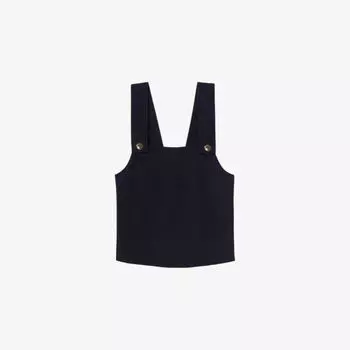 Топ Claudie Pierlot с квадратным вырезом, синий