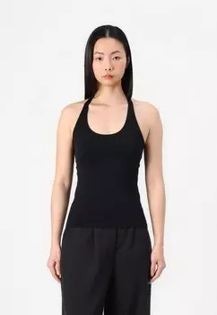 Топ CLEAN LINES RACERBACK Free People, черный