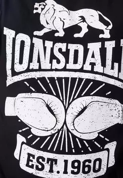 Топ CLEATOR Lonsdale, черный