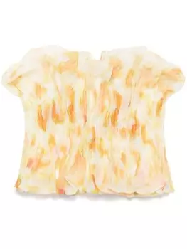 Топ Clements Acler, желтый