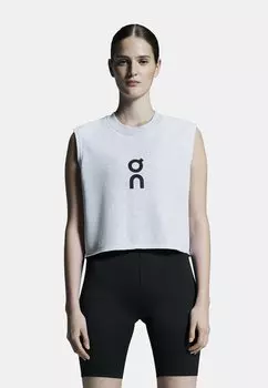Топ CLUB CREW CROP On, серый