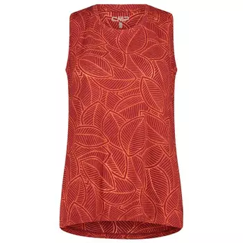 Топ Cmp Women's Sleeveless Burnout Jersey T Shirt, цвет Granata