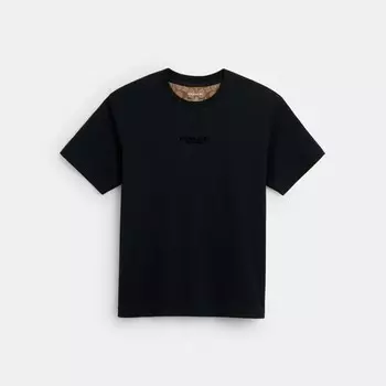 Топ Coach Signature Top, черный