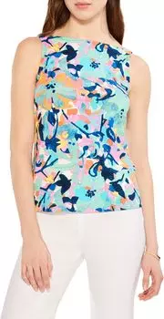 Топ Color Field Tank NIC+ZOE, цвет Aqua Multi
