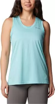 Топ Columbia Hike Tank, цвет Aquamarine Heather