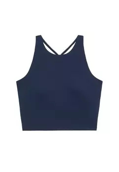 Топ COMFORTLUX STRAP TANK OYSHO, темно-синий